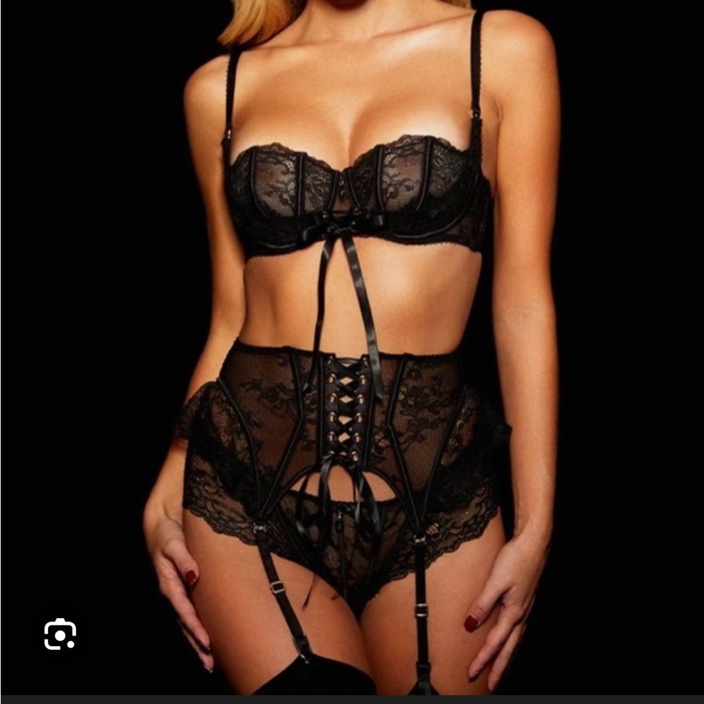 Honey Birdette Rebecca Bra and Thong